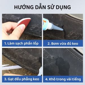 hướng dẫn vá lốp xe ô tô bị rách